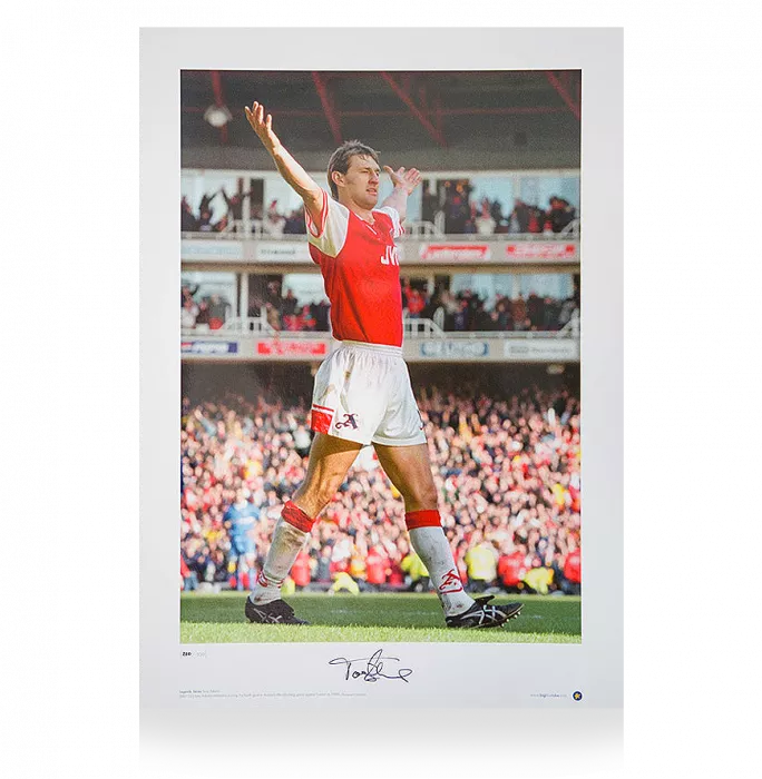 Icons Tony Adams Signed Arsenal Print: Highbury Hero