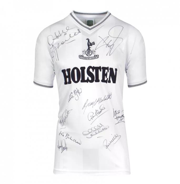Icons Tottenham Hotspur Multi Front Signed 1983-84 Home Shirt