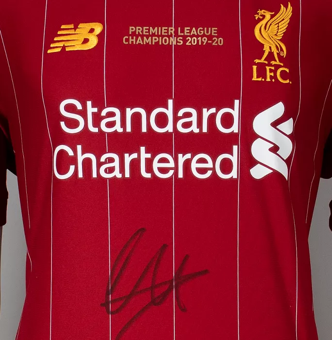 Icons Trent Alexander-Arnold Front Signed Liverpool 2019-20 Home Shirt In Classic Frame: Premier League Champions Special Edition