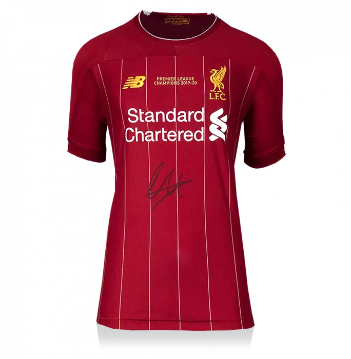 icons Trent Alexander-Arnold Front Signed Liverpool 2019-20 Home Shirt: Premier League Champions Special Edition