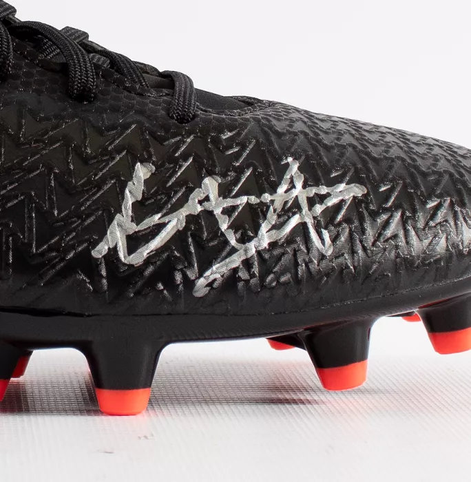 Icons Trent Alexander-Arnold Signed Black And Red Under Armour Boot
