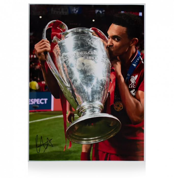 Icons Trent Alexander-Arnold Signed Liverpool Photo: 2019 UEFA Champions League Winner