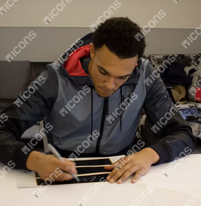 Icons Trent Alexander-Arnold Signed Plaque And Photo Frame: 2019 UEFA Champions League Winner