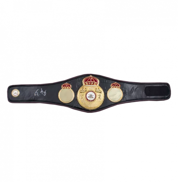 icons Tyson Fury Signed Boxing Belt: WBA World Title