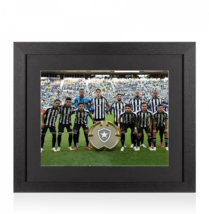 Icons UNSIGNED Botafogo FR Photo In Black Wooden Frame: 2025 FIFA Club World Cup Squad