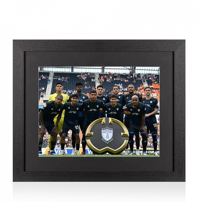 icons UNSIGNED CF Pachuca Photo In Black Wooden Frame: 2025 FIFA Club World Cup Squad
