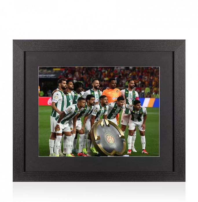 icons UNSIGNED Espérance de Tunisie Photo In Black Wooden Frame: 2025 FIFA Club World Cup Squad