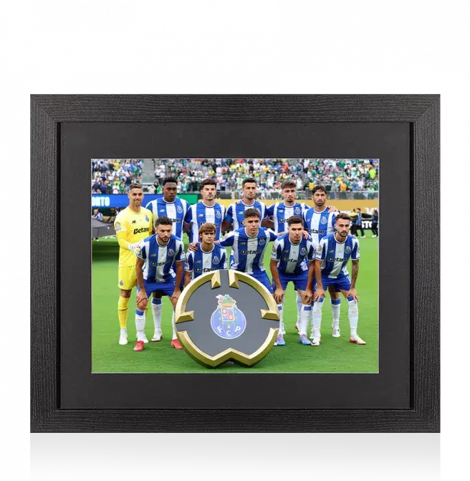 icons UNSIGNED FC Porto Photo In Black Wooden Frame: 2025 FIFA Club World Cup Squad