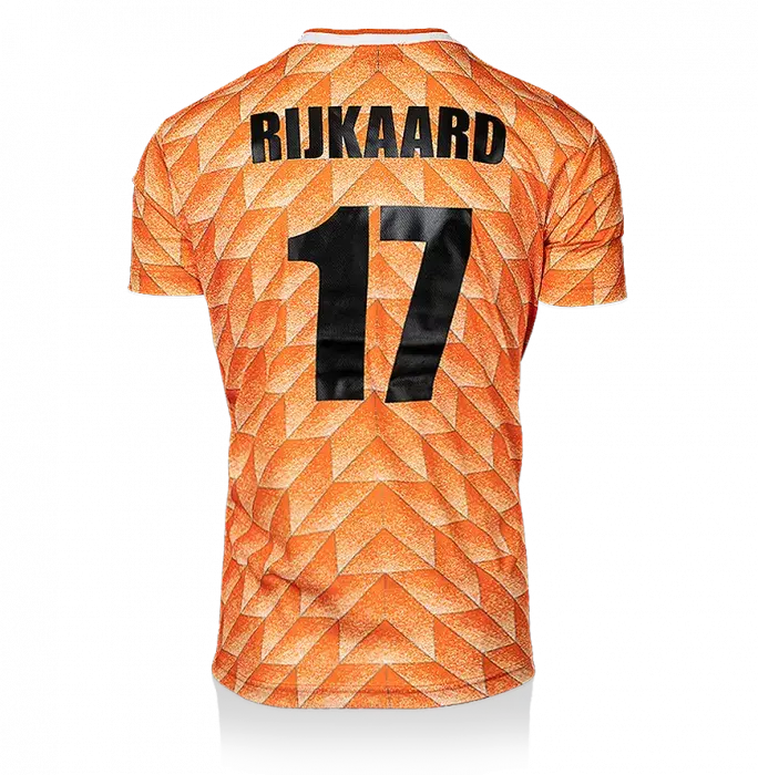Icons UNSIGNED Frank Rijkaard Netherlands 1988 Home Shirt