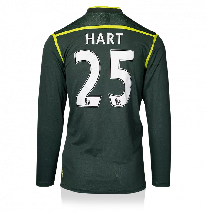 icons UNSIGNED Joe Hart Manchester City 2011-12 Goalkeeper Shirt