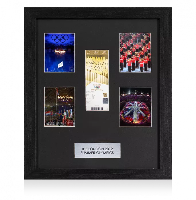 icons UNSIGNED London 2012 Olympics Ticket Frame: Closing Ceremony