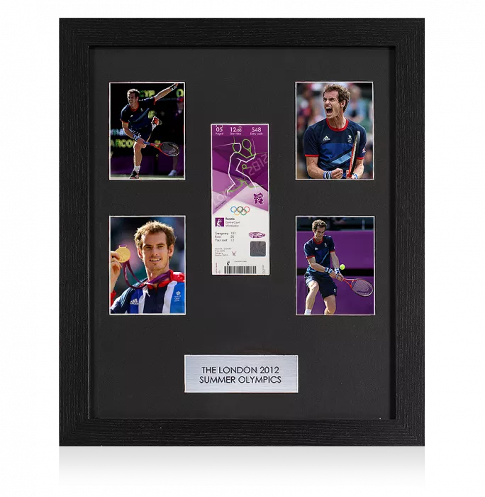 icons UNSIGNED London 2012 Olympics Ticket Frame: Men's Tennis Gold Medal Match