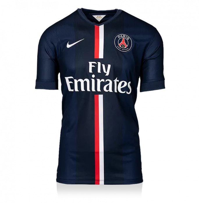 icons UNSIGNED Paris Saint-Germain 2014-15 Home Shirt