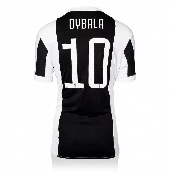 icons UNSIGNED Paulo Dybala Juventus 2017-18 Home Shirt