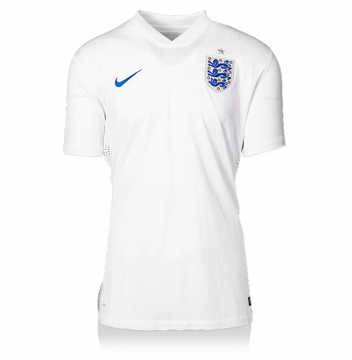 Icons UNSIGNED Raheem Sterling England 2014 Home Shirt