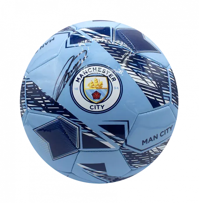 Icons Vincent Kompany Signed Manchester City Football In Acrylic Case