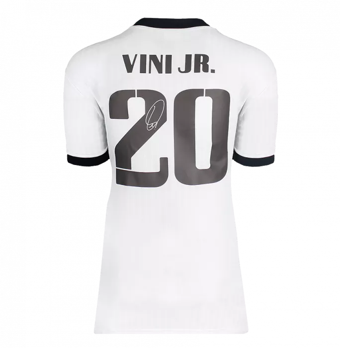 Icons Vinicius Jr Back Signed Real Madrid Icon Shirt In Classic Frame