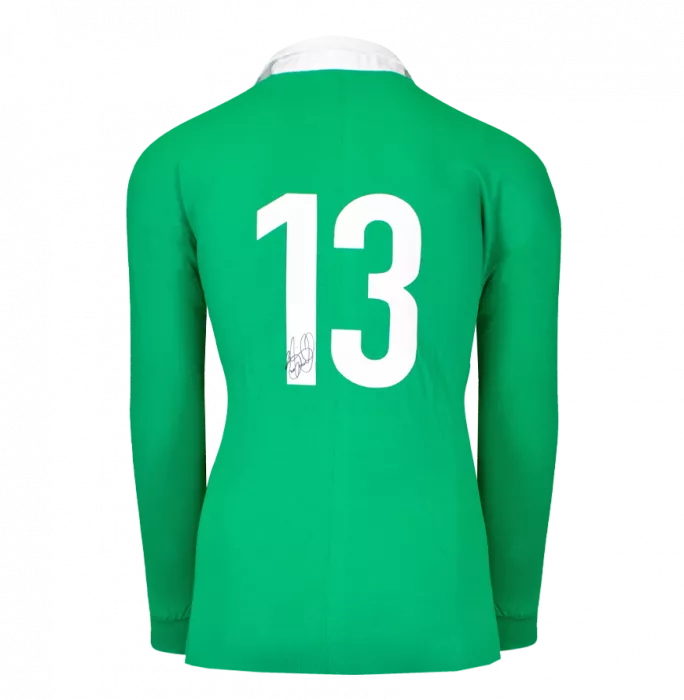 icons WAREHOUSE SECONDS Brian O'Driscoll Back Signed Ireland Rugby Shirt - Grade A