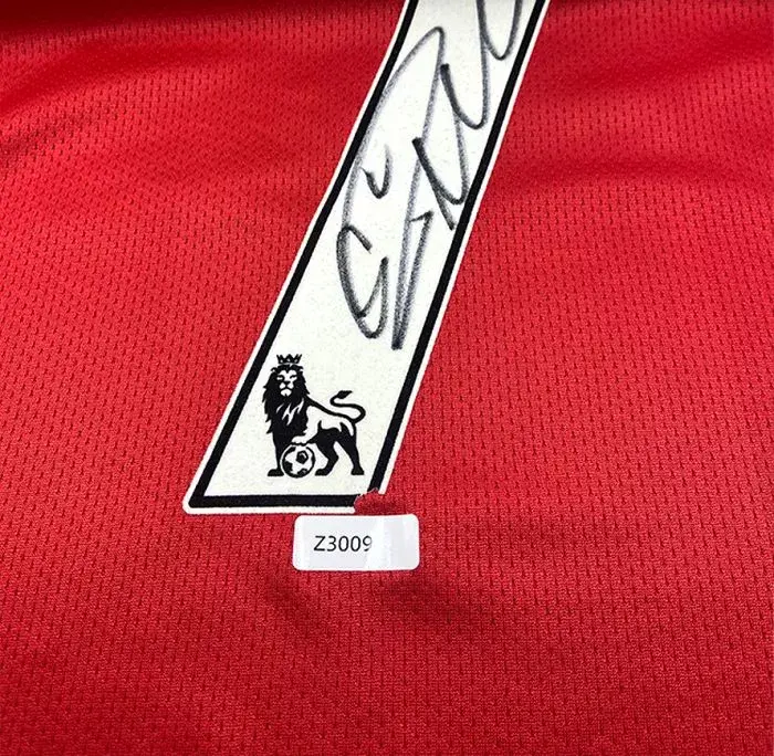 Icons WAREHOUSE SECONDS Cristiano Ronaldo Back Signed Manchester United 2007-09 Home Shirt - Grade B