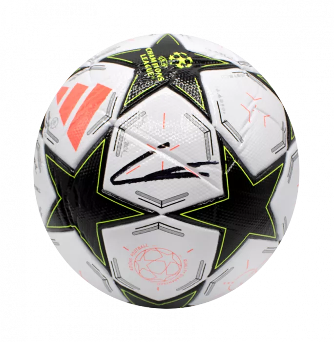 icons WAREHOUSE SECONDS Lamine Yamal Signed UEFA Champions League Football - Grade E