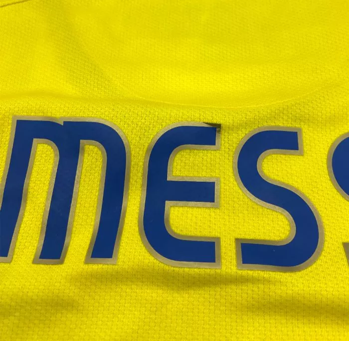 Icons WAREHOUSE SECONDS Lionel Messi Back Signed FC Barcelona 2008-10 Away Shirt - Grade A