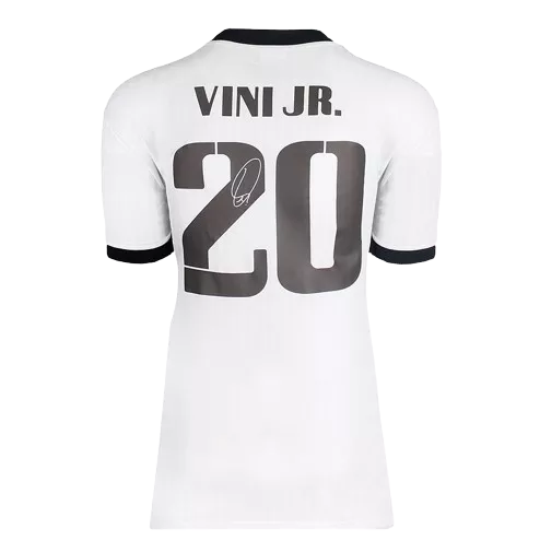 Icons WAREHOUSE SECONDS Vinicius Jr Back Signed Real Madrid Icon Shirt Grade A