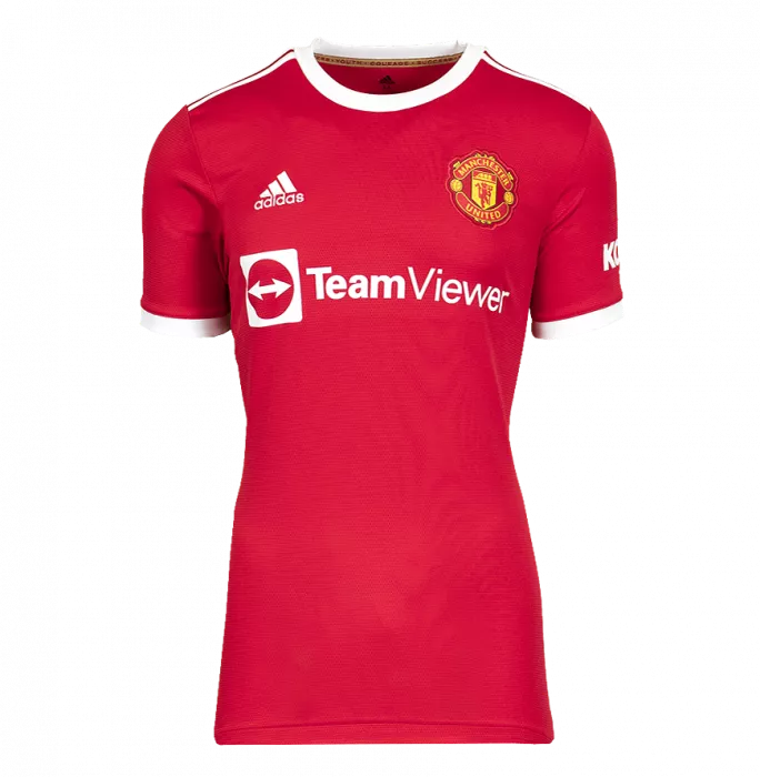 Icons Wayne Rooney Back Signed Modern Manchester United Home Shirt With Fan Style Numbers