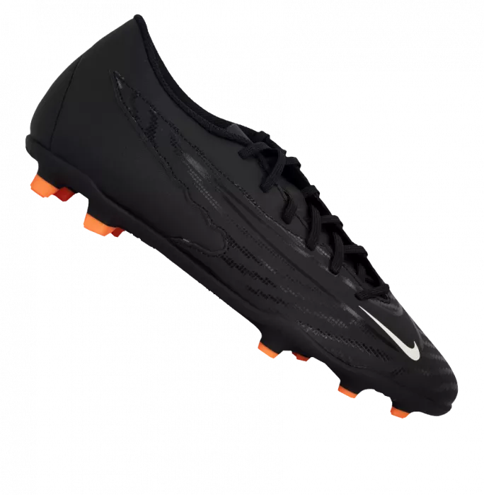 Icons Wayne Rooney Signed Black Nike Phantom Boot In Acrylic Case