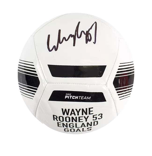 icons Wayne Rooney Signed Nike Football: England's Top Goalscorer