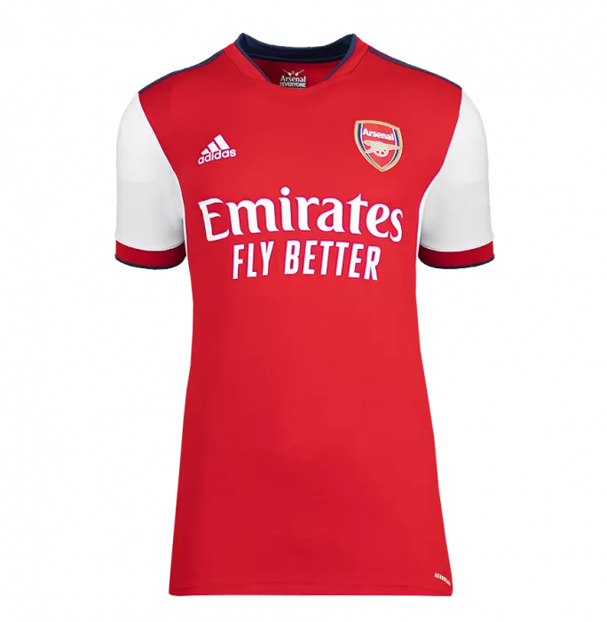 Icons Willian Back Signed Arsenal 2021-22 Home Shirt In Hero Frame: Option 1