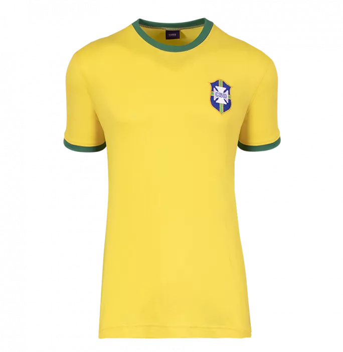 Icons Willian Back Signed Brazil Retro Home Shirt In Classic Frame
