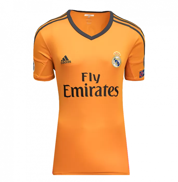 Icons Xabi Alonso Official UEFA Champions League Back Signed And Hero Framed Real Madrid 2013-14 Third Shirt