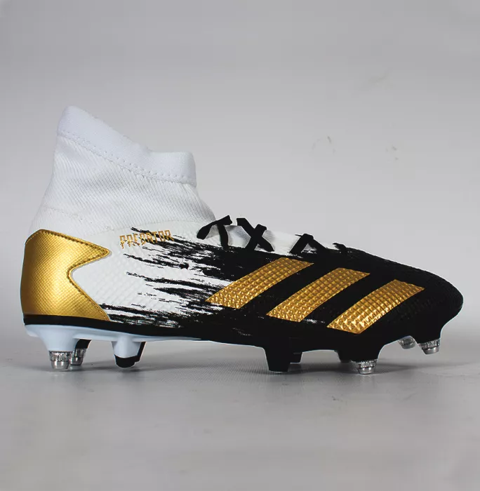 Icons Xavi Signed White Black & Gold Adidas Predator Boot In Acrylic Case