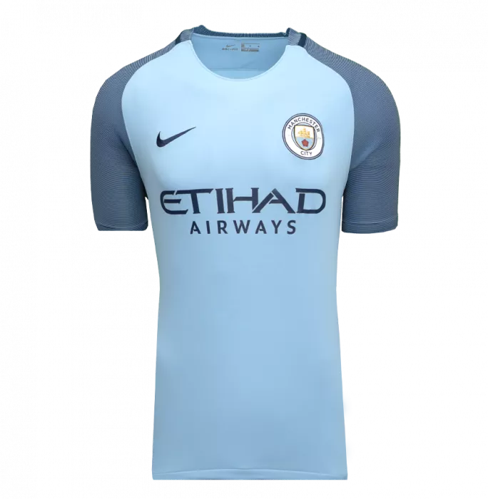 Icons Yaya Toure Back Signed Manchester City 2016-17 Home Shirt In Classic Frame