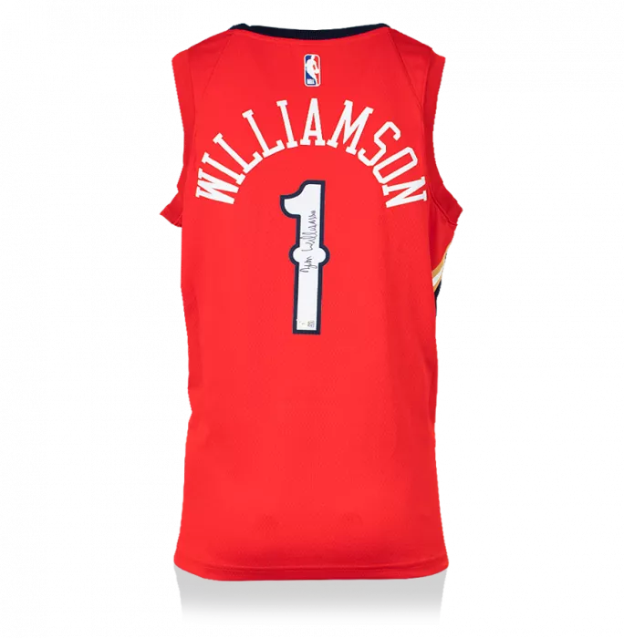 Icons Zion Williamson Signed New Orleans Pelicans Alternate Jersey