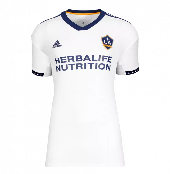 Icons Zlatan Ibrahimovic Back Signed Modern LA Galaxy Home Shirt With Fan Style Numbers In Hero Frame: Option 1
