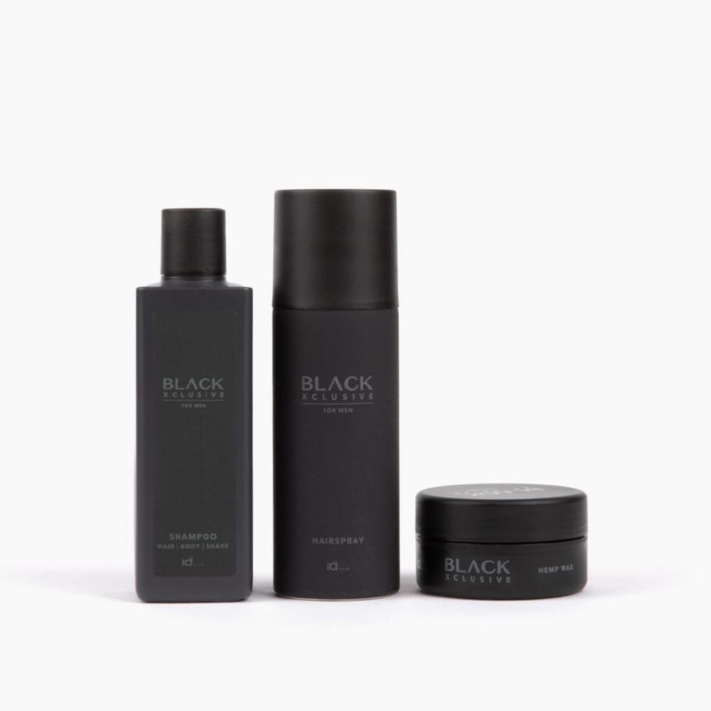 id hair Black Xclusive Grooming Trio