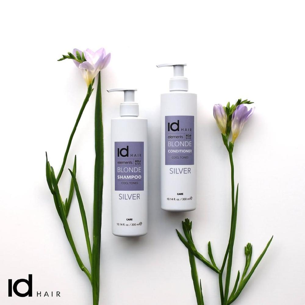 Id Hair Elements Xclusive Blonde Shampoo - Silver
