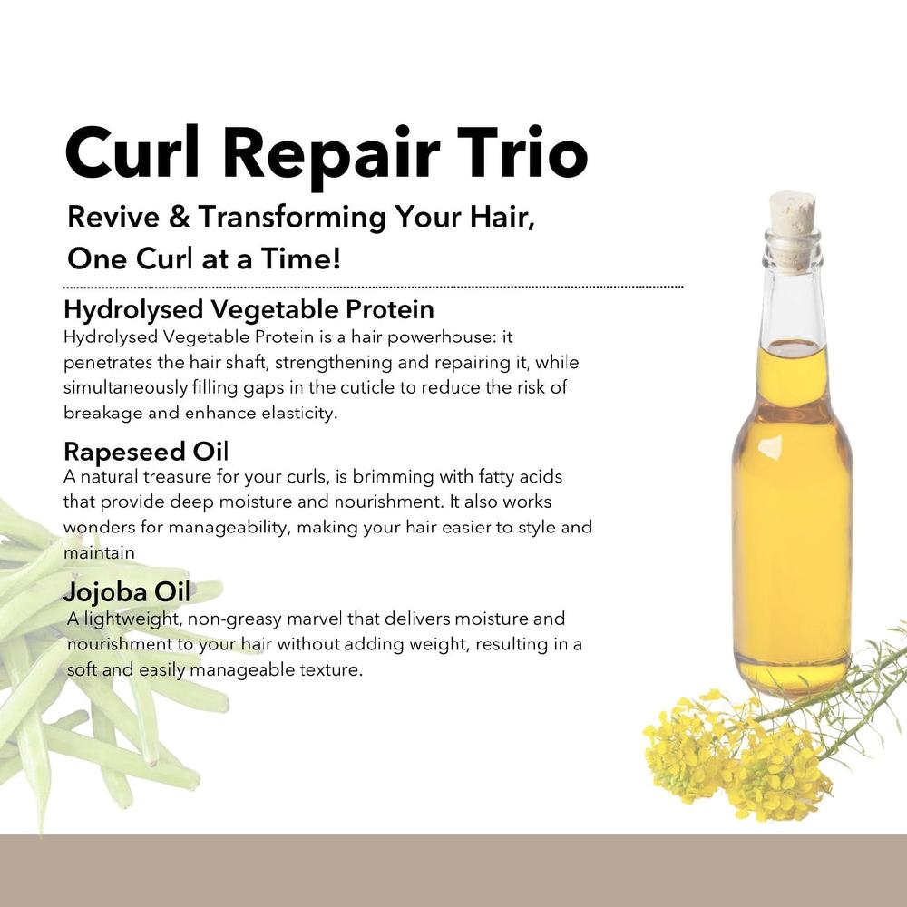 Id Hair Protein-Infused Curly Care Trio