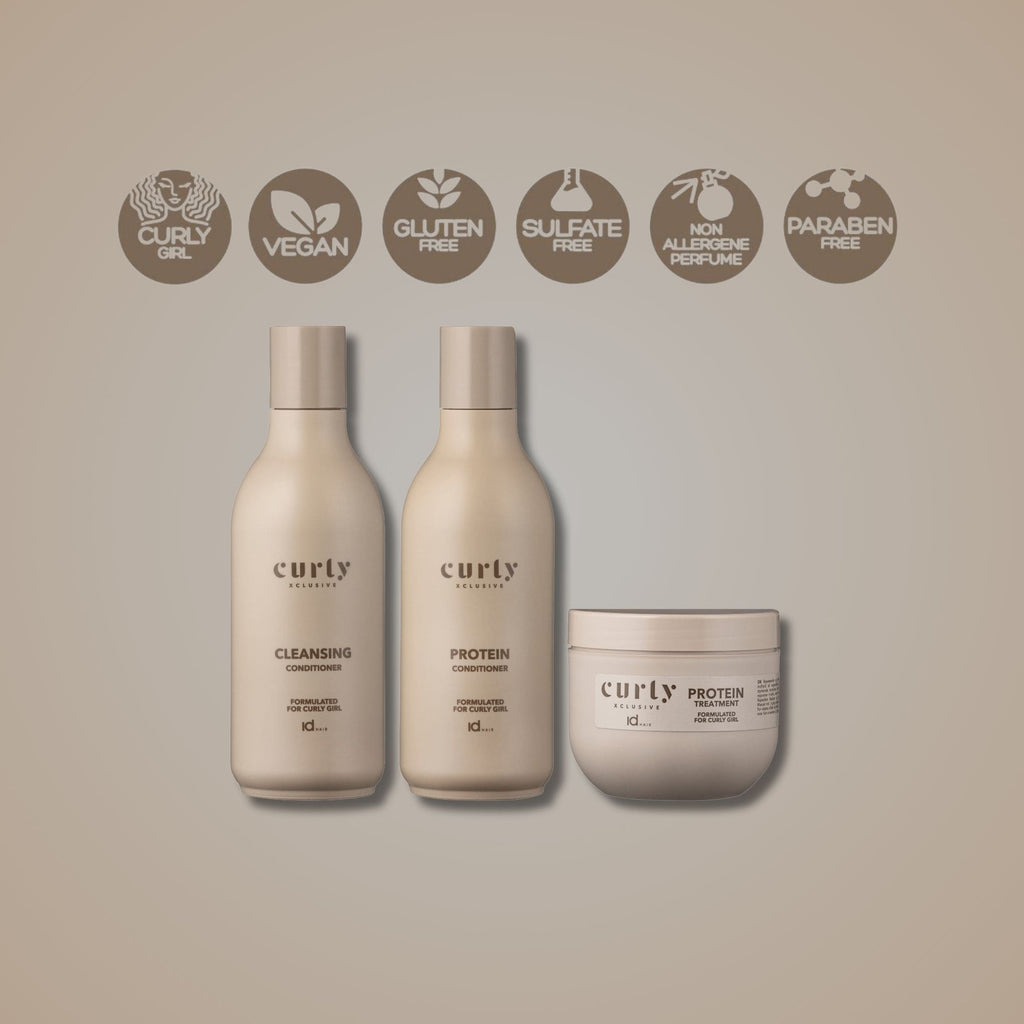 Id Hair Protein-Infused Curly Care Trio