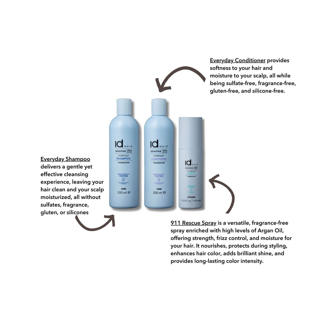 Id Hair Sensitive Care Hair Essentials