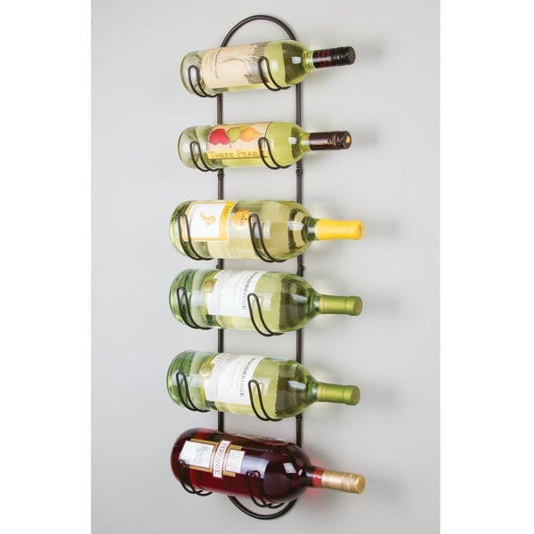 Idesign Classico Wall Mount Bath Towel Rack - 6 Bronze