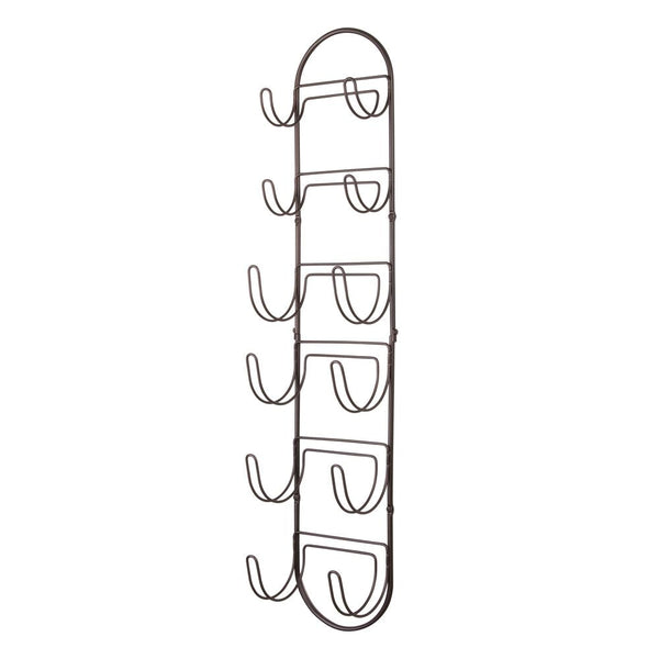 Idesign Classico Wall Mount Bath Towel Rack - 6 Bronze