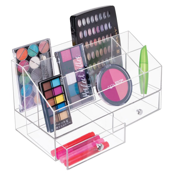 Idesign Drawers Palette & Nail Polish Organizer - 2 Drawer Clear