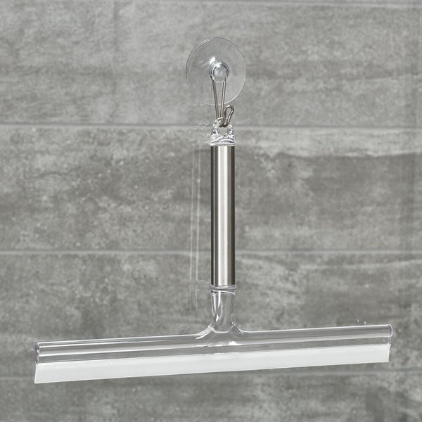 Idesign Forma Squeegee Brushed Stainless Steel / Clear
