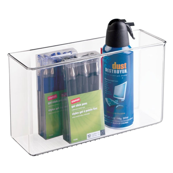 idesign iDesign AFFIXX Linus Organizer 3.5" x 11" x 6.5" in Clear