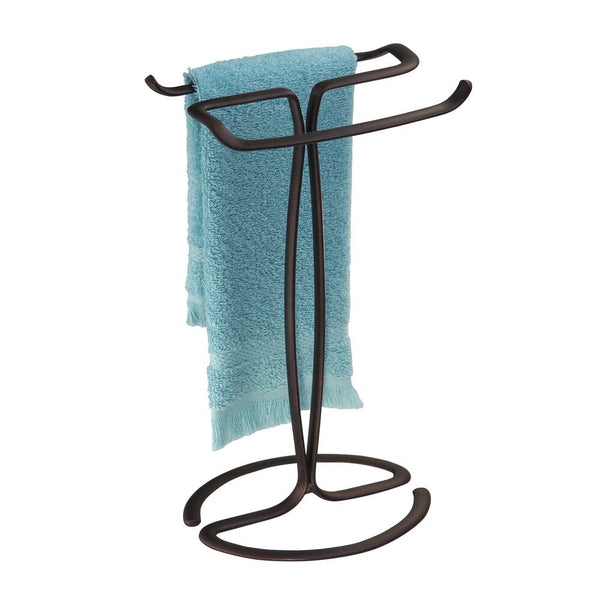 idesign Axis Finger Tip Towel Holder Bronze