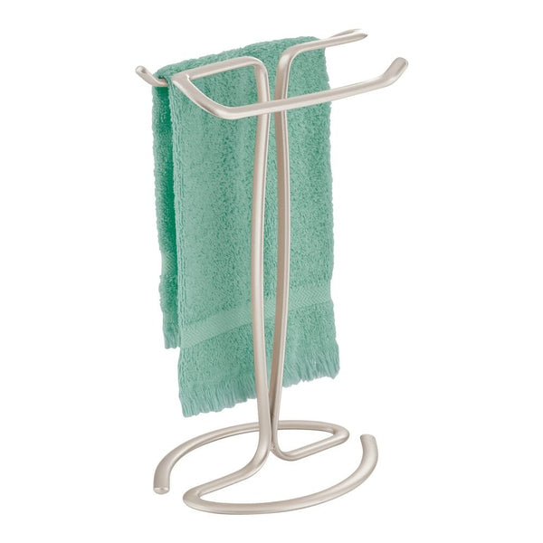 idesign Axis Finger Tip Towel Holder Satin