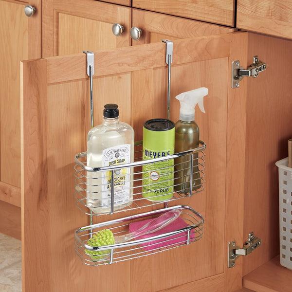 Idesign Axis Over The Cabinet X3 Basket Chrome