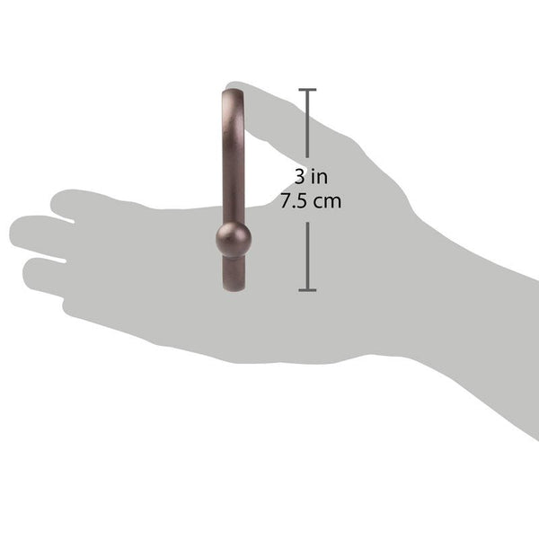 Idesign IDesign Axis Shower Hooks With Ball Set Of 12 In Bronze